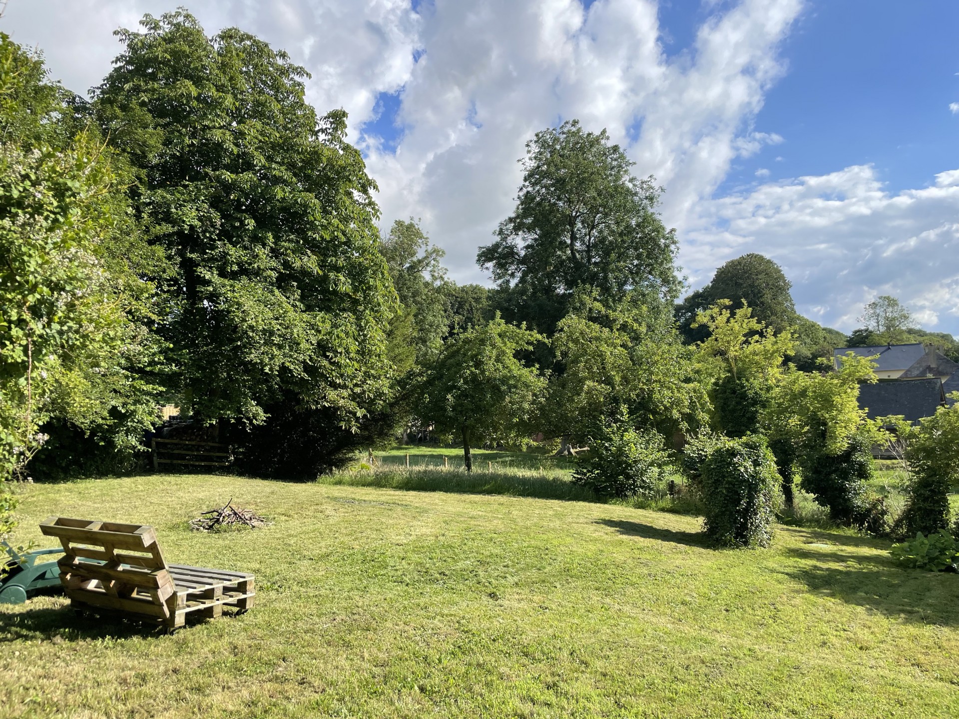 vue du jardin